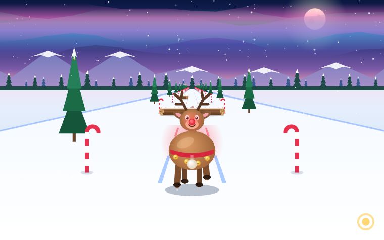 A picture of Reindeer Dash